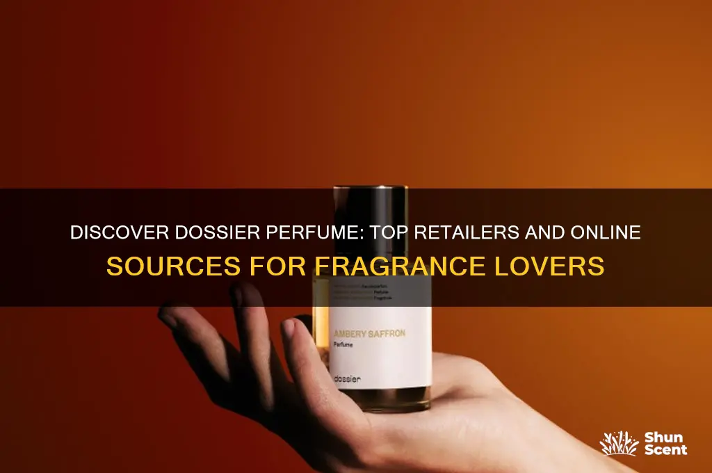 where to find dossier perfume