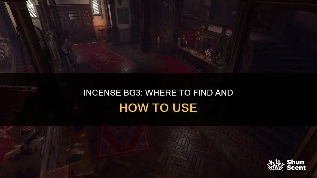 where to find incense bg3
