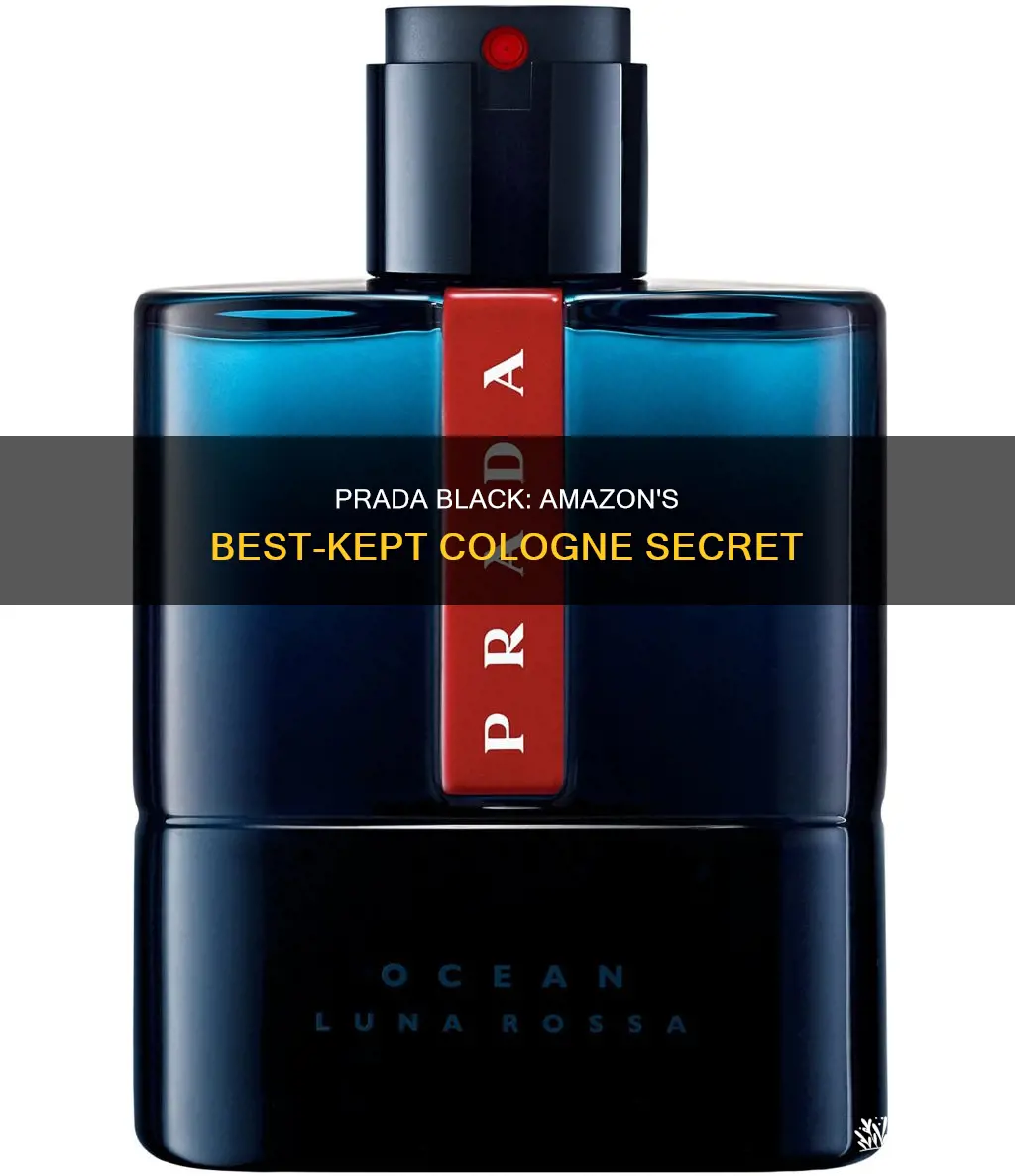 where to find prada black cologne amozon