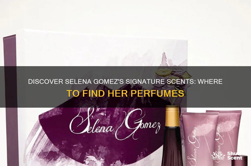 where to find selena gomez perfume