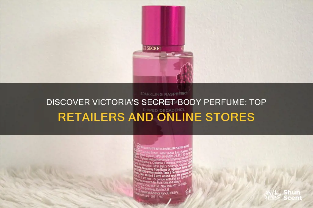 where to find the body perfume from victoria secret