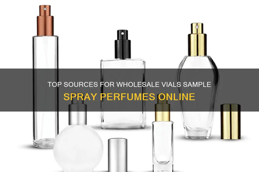 where to find wholesale vials sample spray perfume