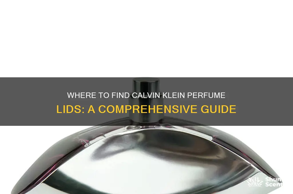 where to get calvin klein perfume lids