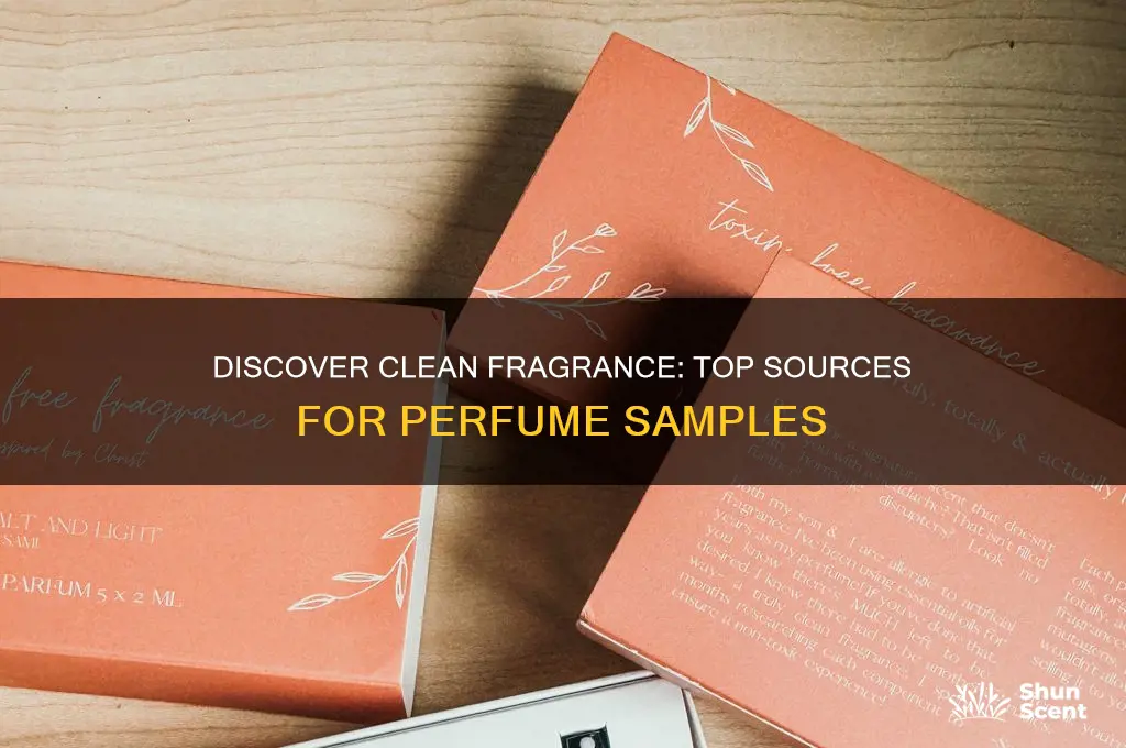 where to get clean perfume samples