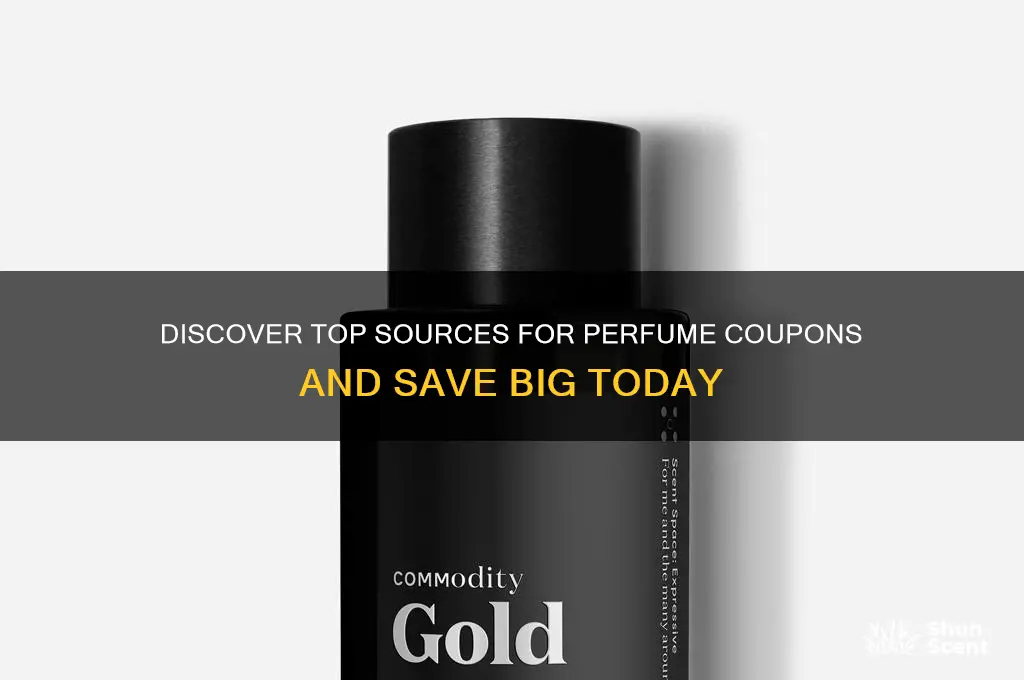 where to get coupons for perfumes