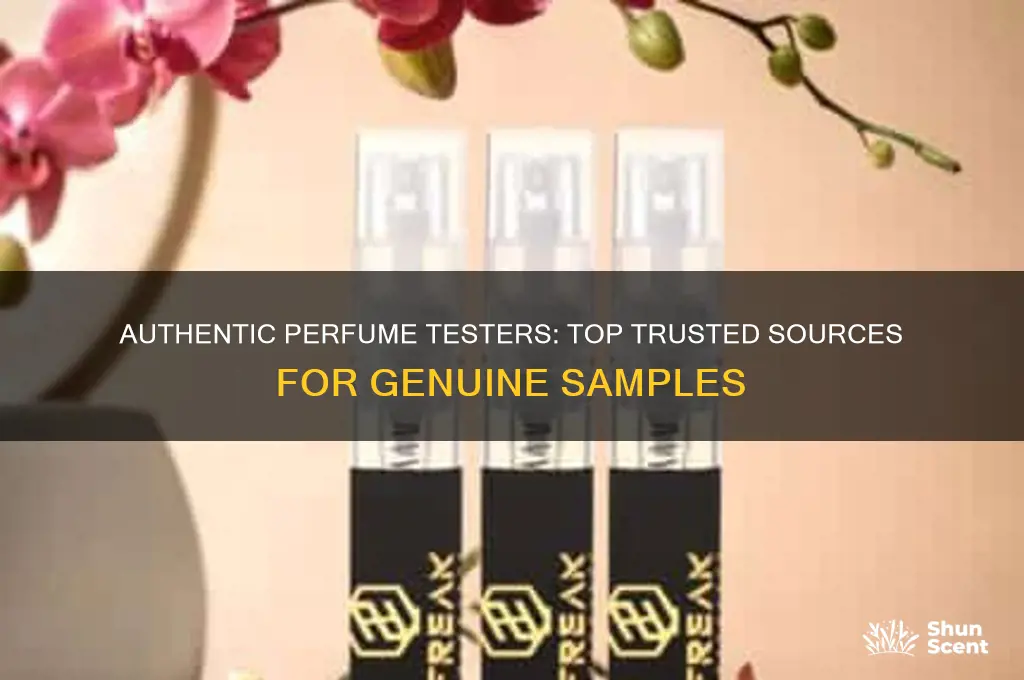 where to get genuin perfume testers