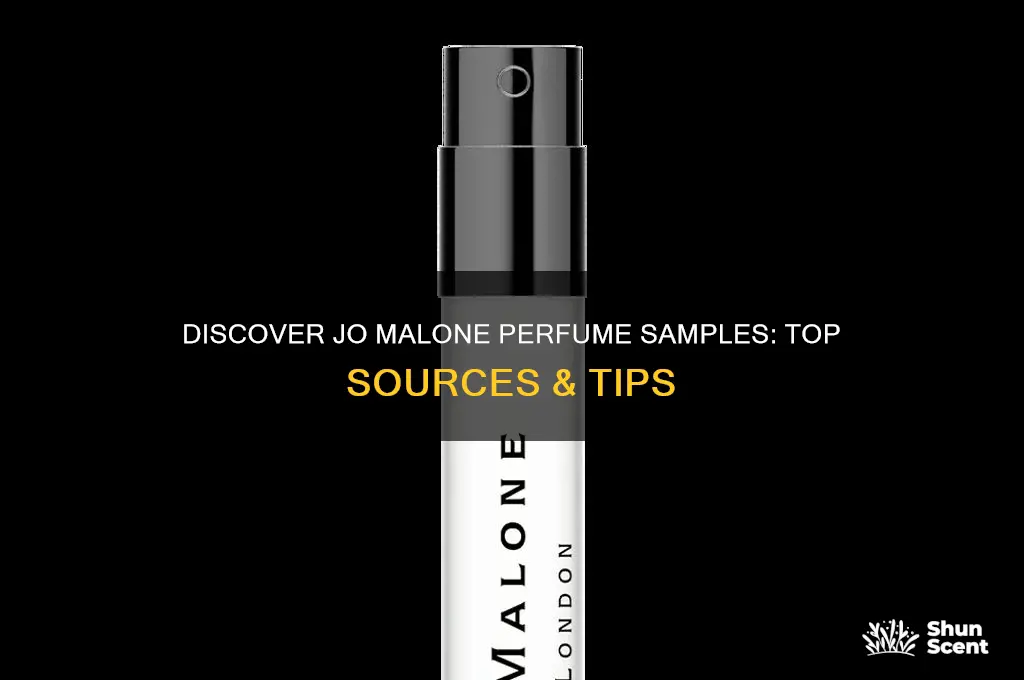 where to get jo malone perfume samples