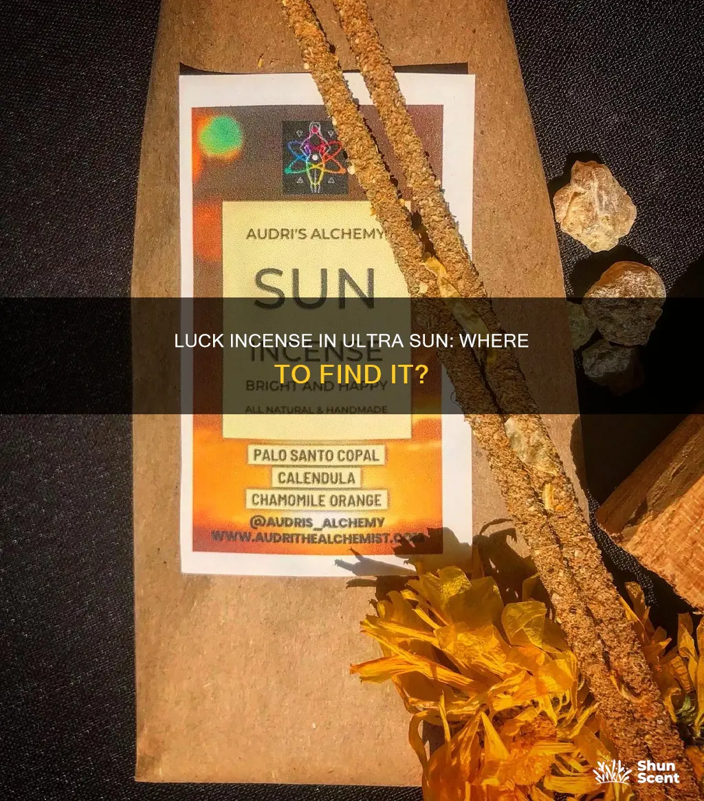 where to get luck incense ultra sun
