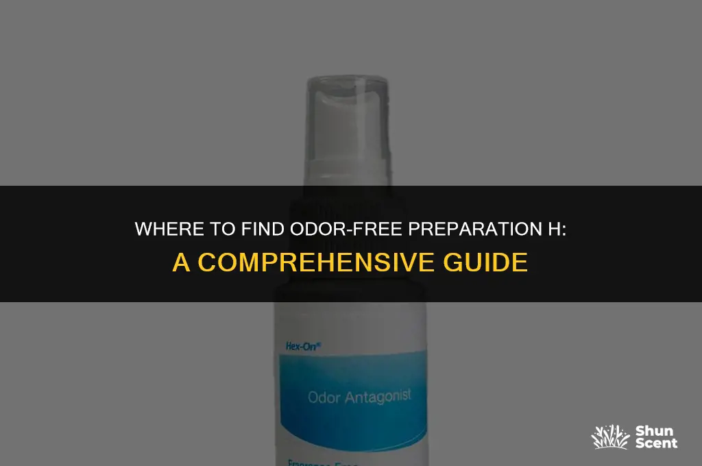 where to get odor free preparation h
