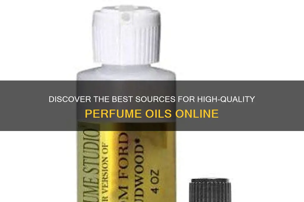 where to get perfume oils