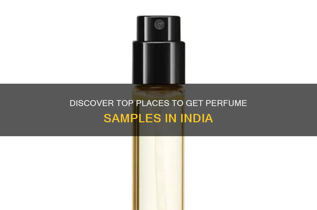 where to get perfume samples india