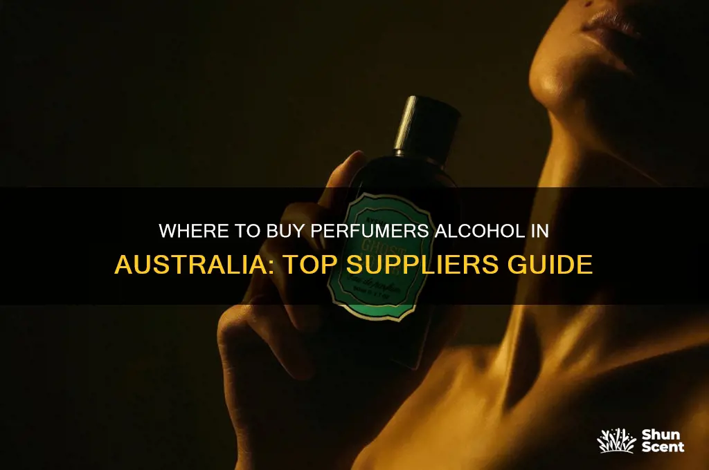 where to get perfumers alcohol in australia