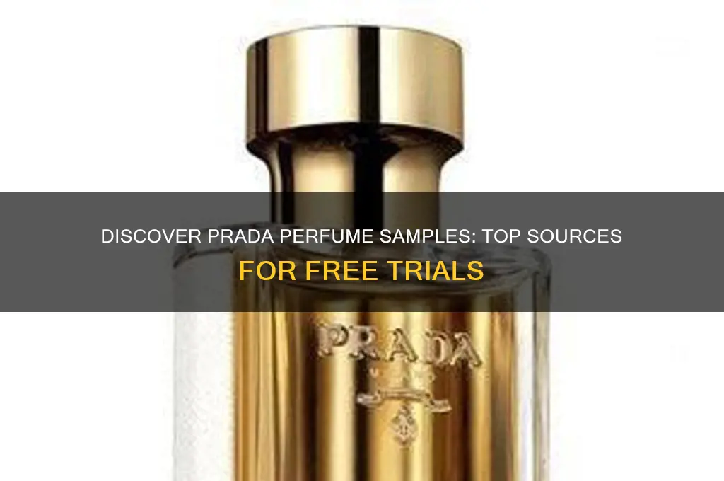 where to get prada perfume samples
