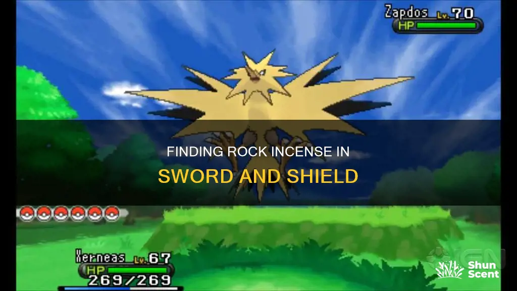 where to get rock incense sword and shield