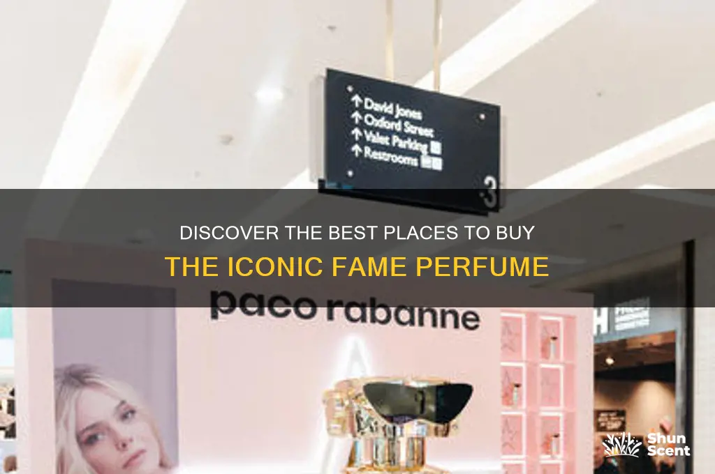 where to get the fame perfume