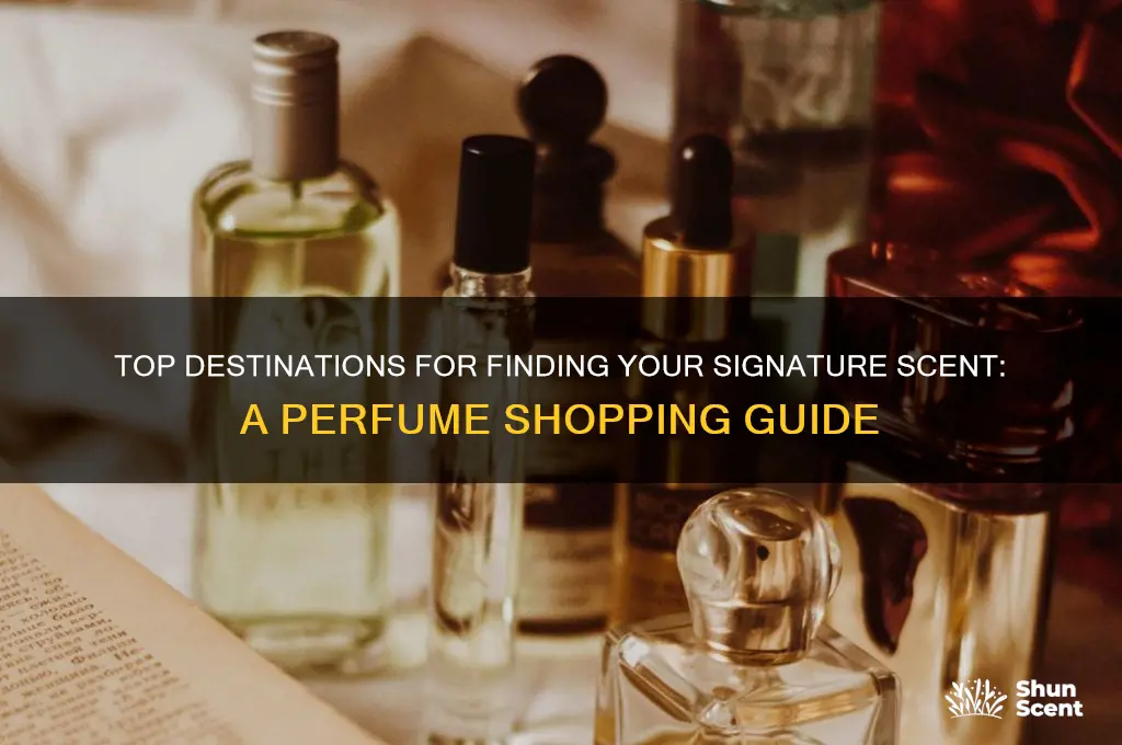 where to go perfume shopping
