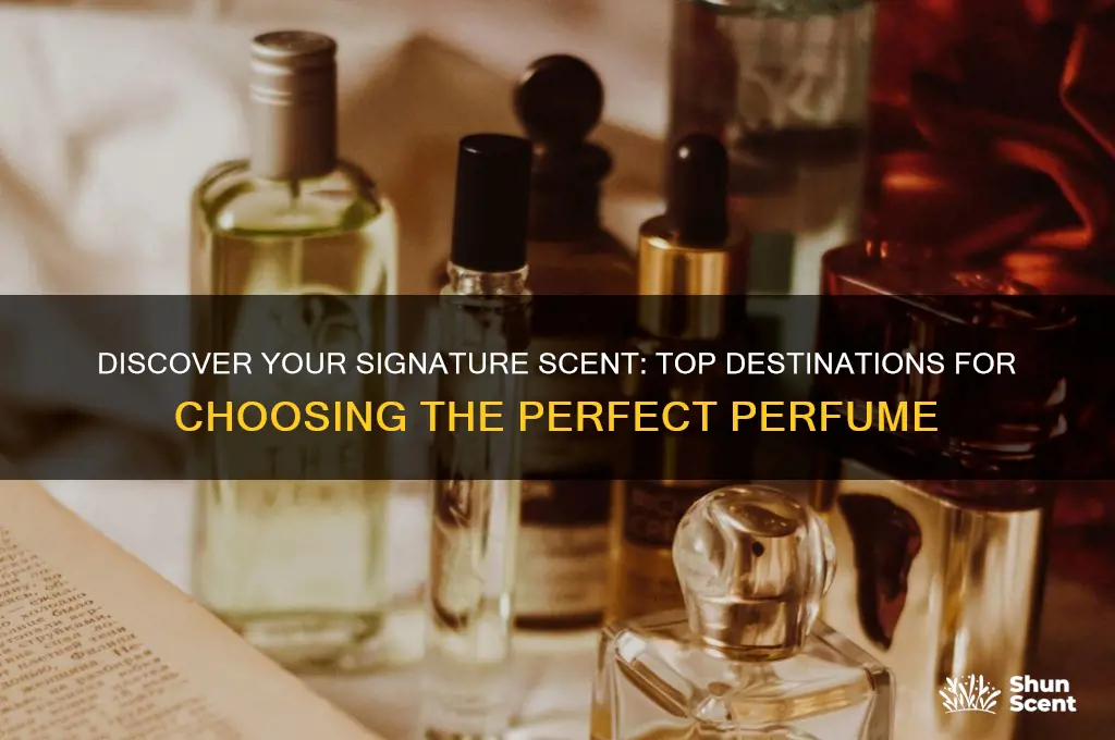 where to go to select perfume