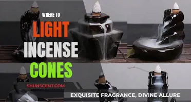 Incense Cones: Where to Light Them for Maximum Effect