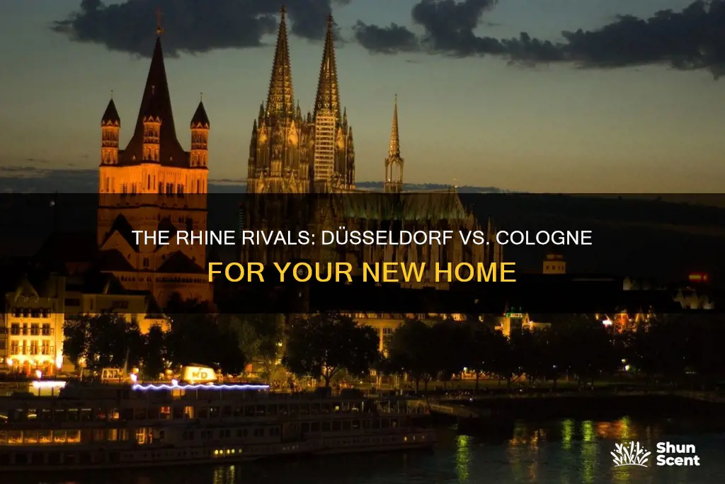 where to live dusseldorf or cologne