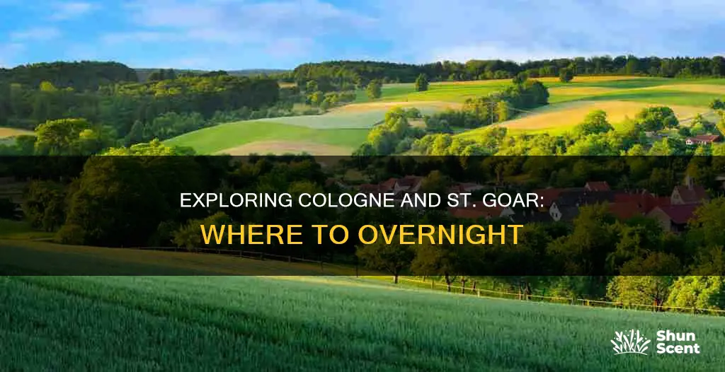 where to overnight cologne or st goar germany