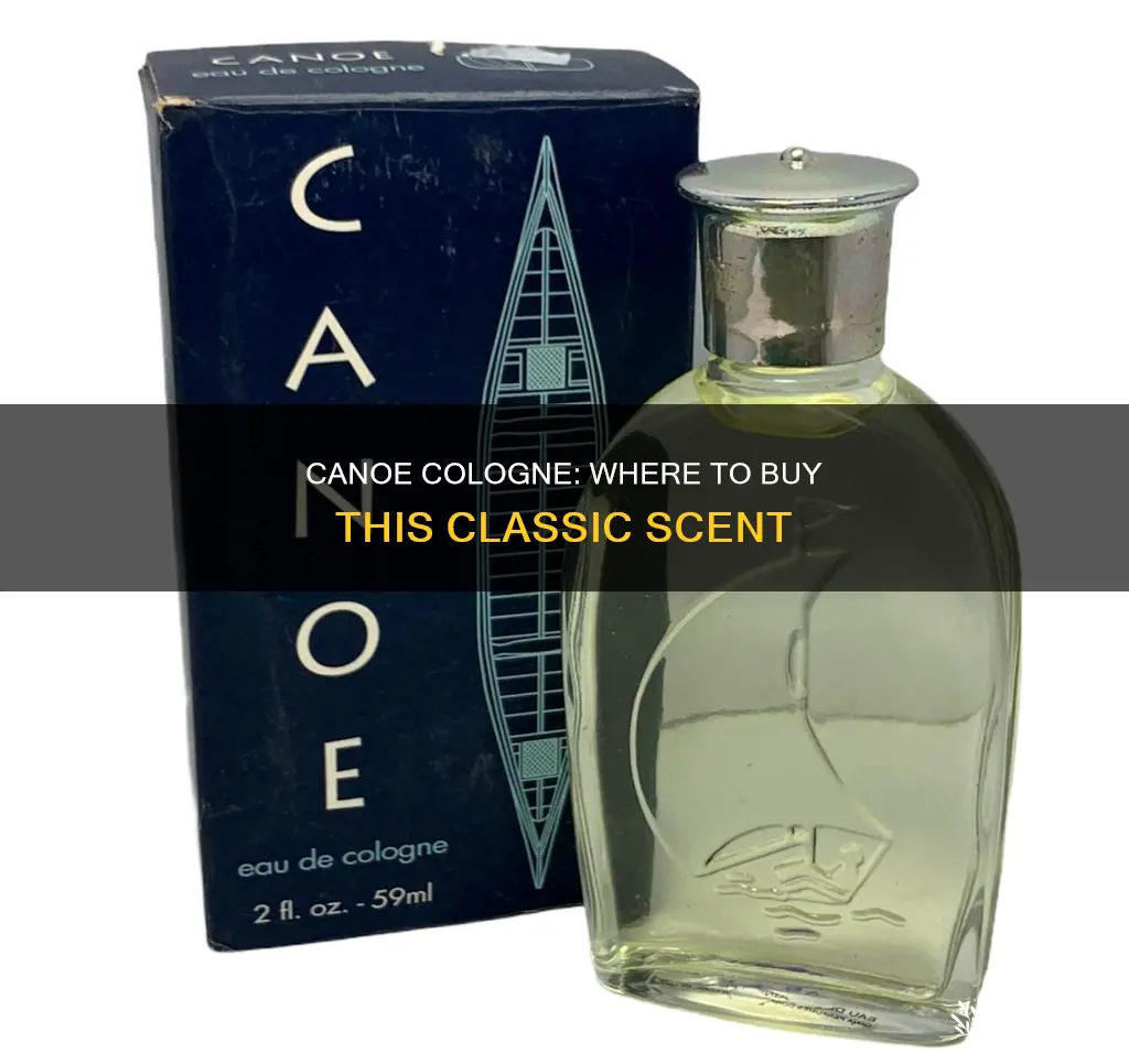 where to purchase canoe cologne