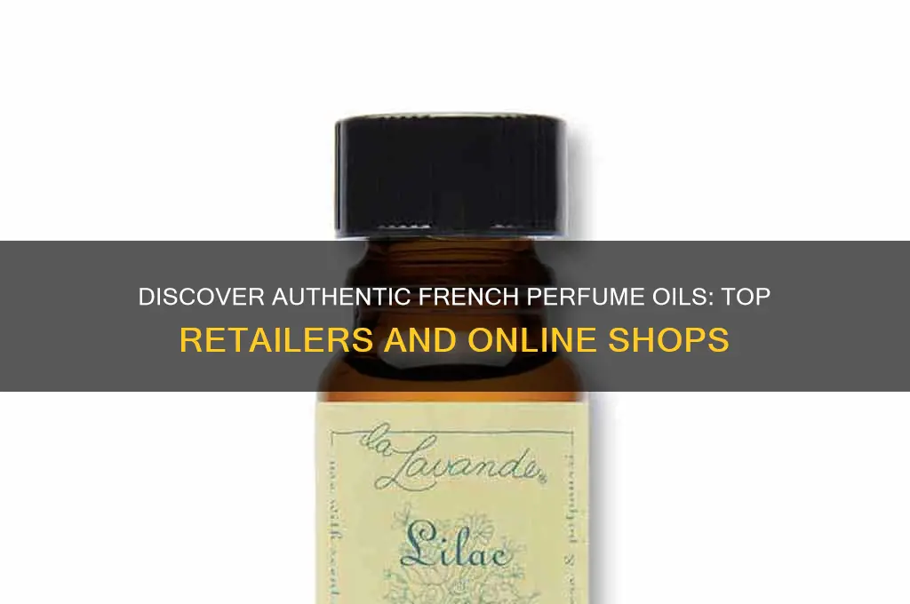 where to purchase french perfume oil