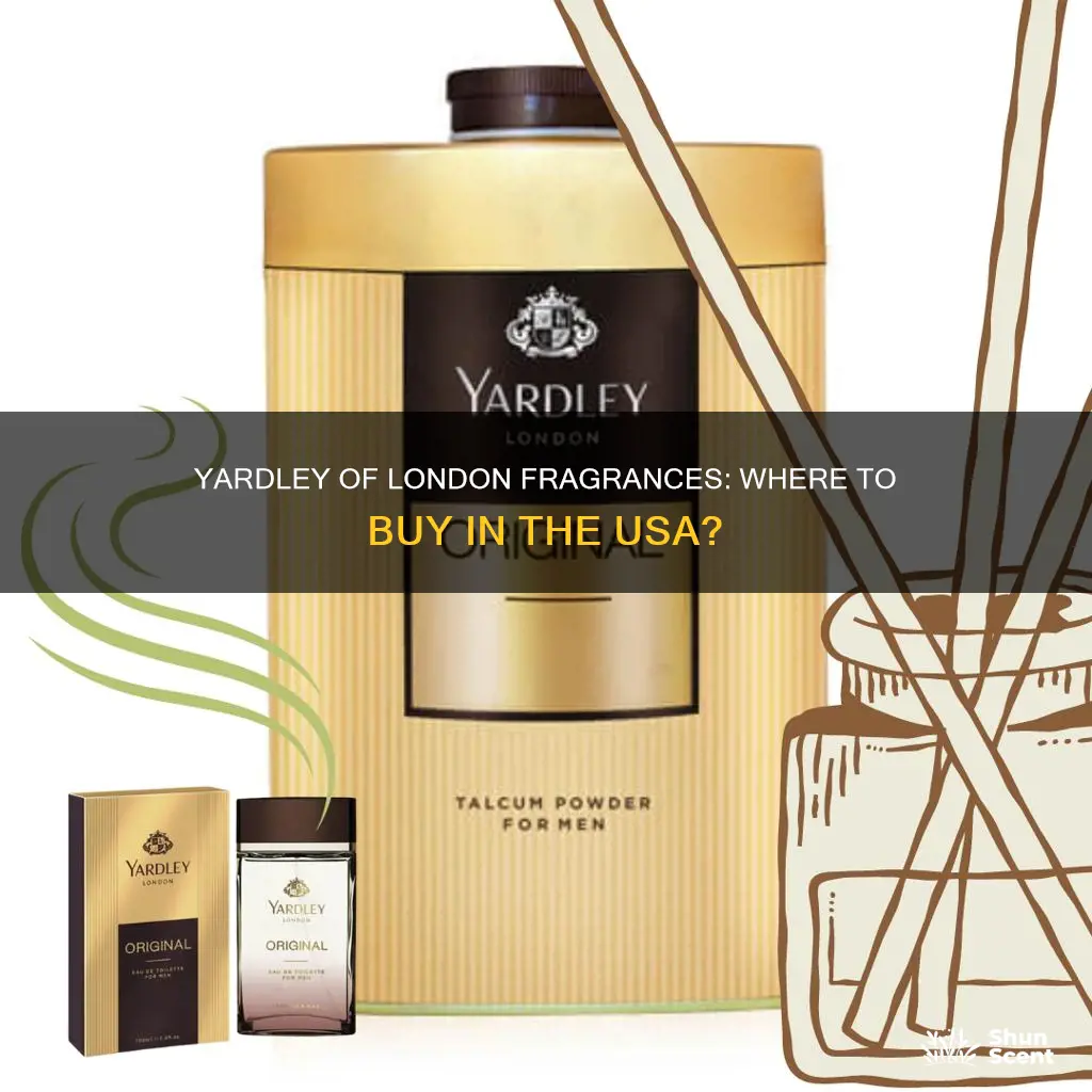 where to purchase yardley of london fragrances in usa