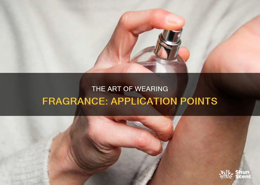 where to put fragrance