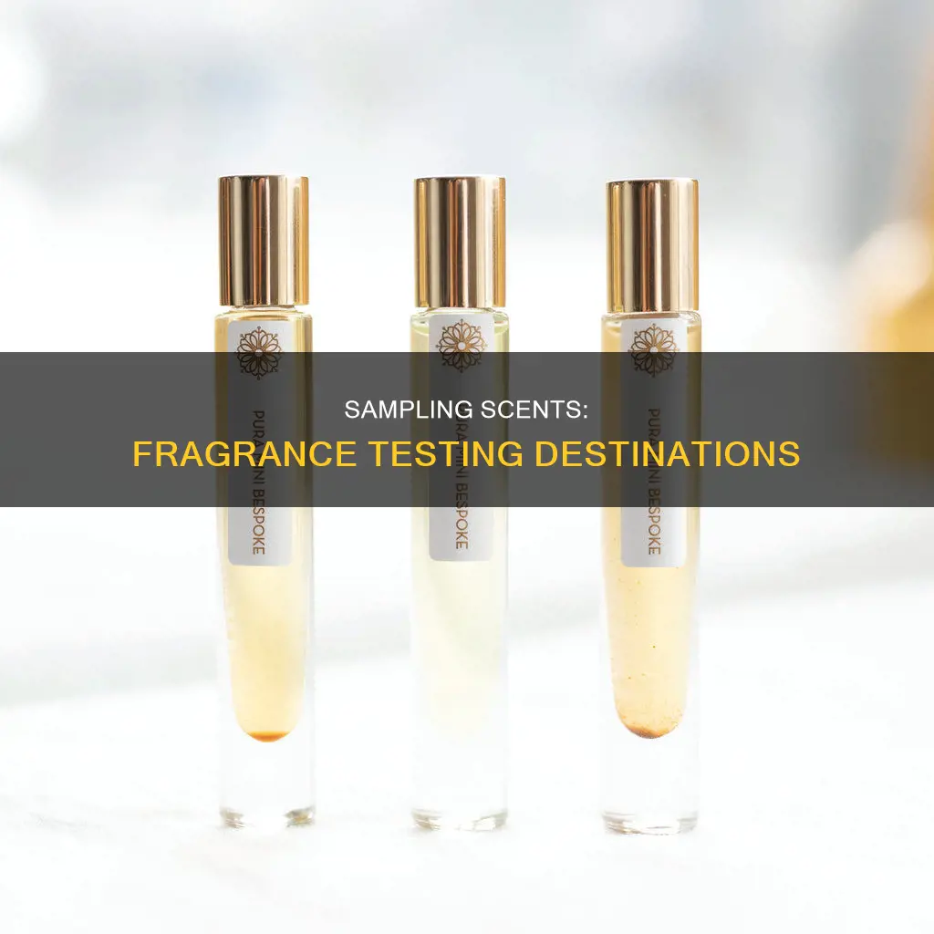where to sample fragrances