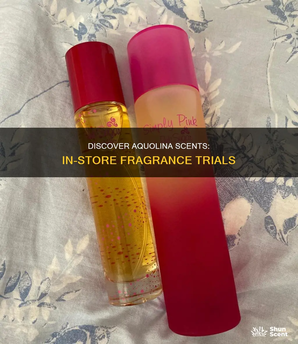 where to smell aquolina perfumes in store