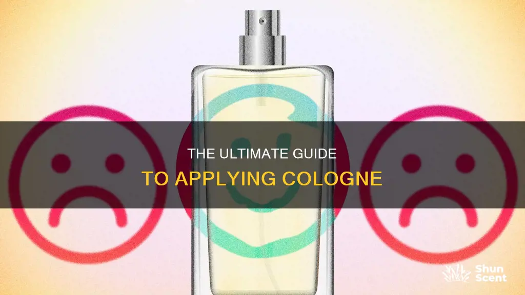 where to spray cologne gq