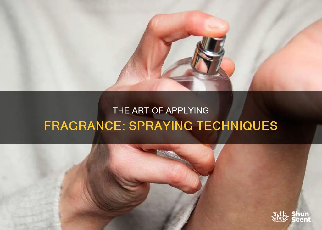 where to spray fragrance