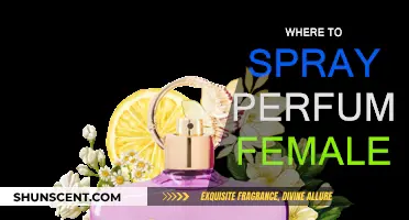 Spray Smart: Perfume Application for Women