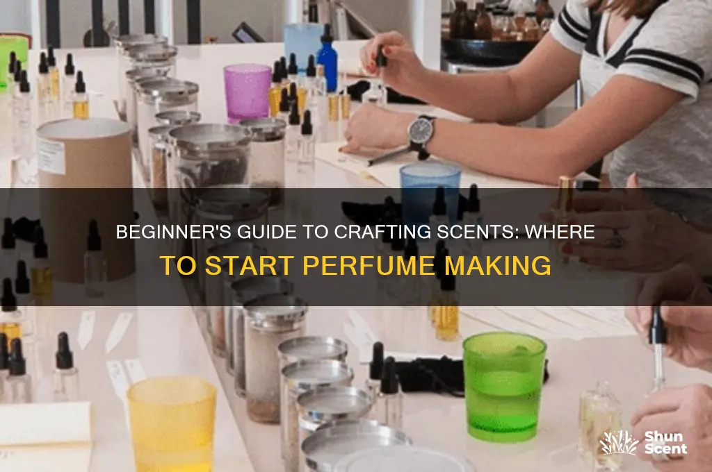 where to start perfume making