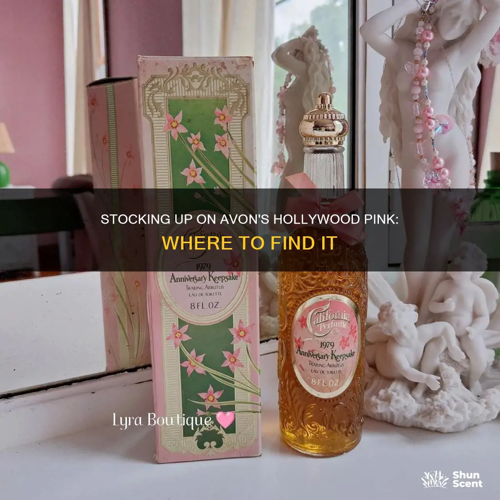 where to stock up avon hollywood pink fragrance