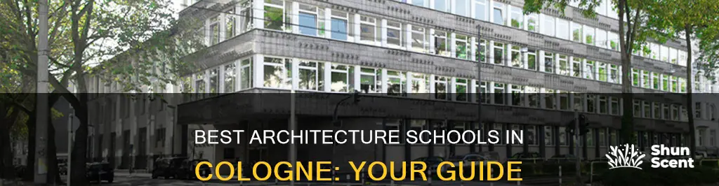 where to study architecture in cologne