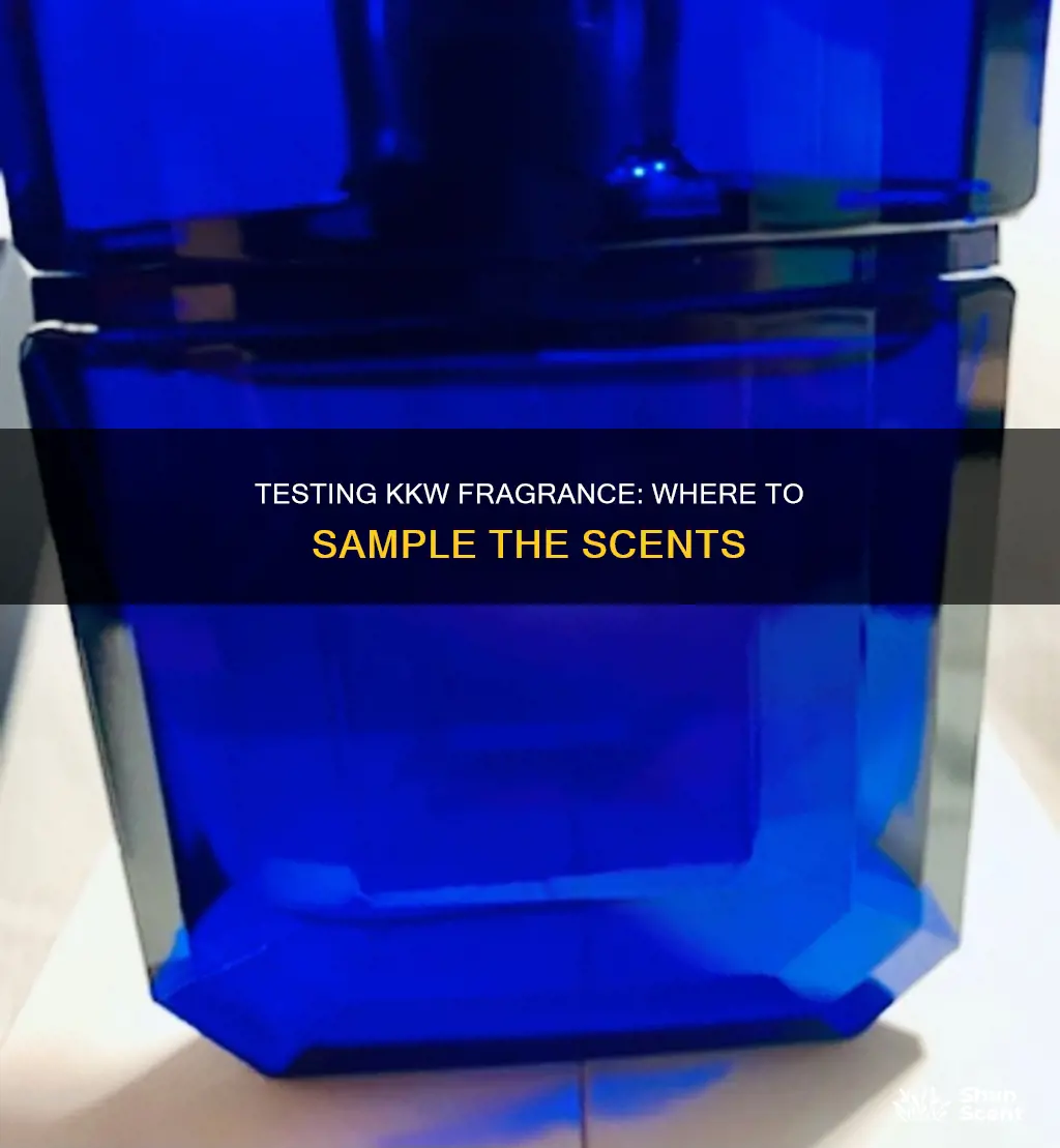 where to test kkw fragrance