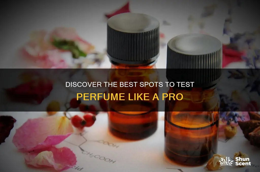 where to test perfume