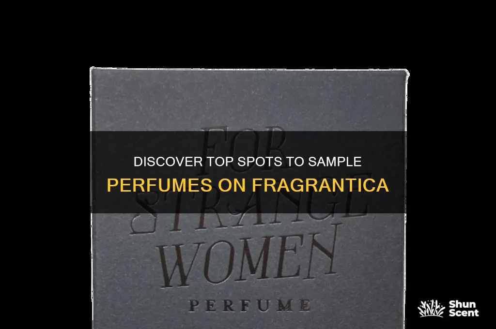 where to try perfumes fragrantica