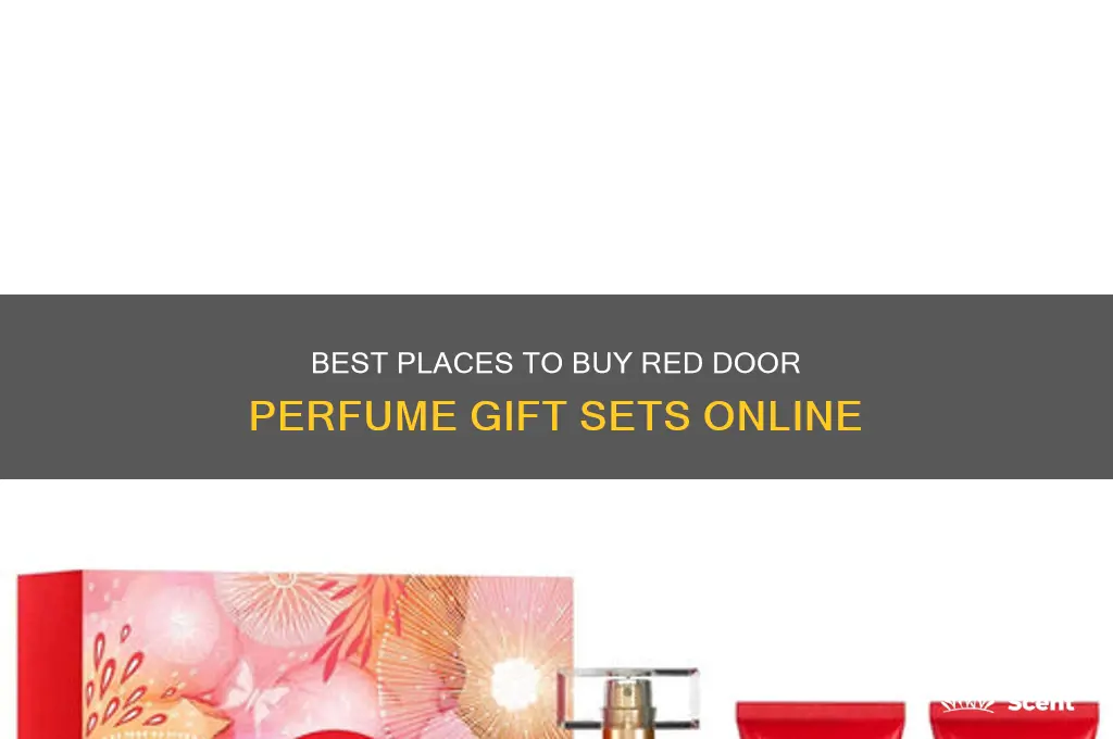 where to uy red door perfume gidt sets
