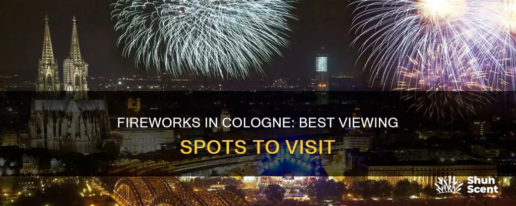 where to watch the fireworks in cologne