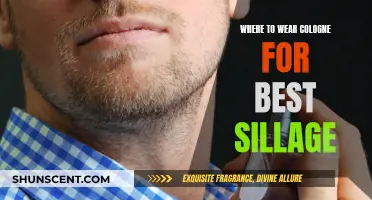 Best Cologne Application Points for Maximum Sillage