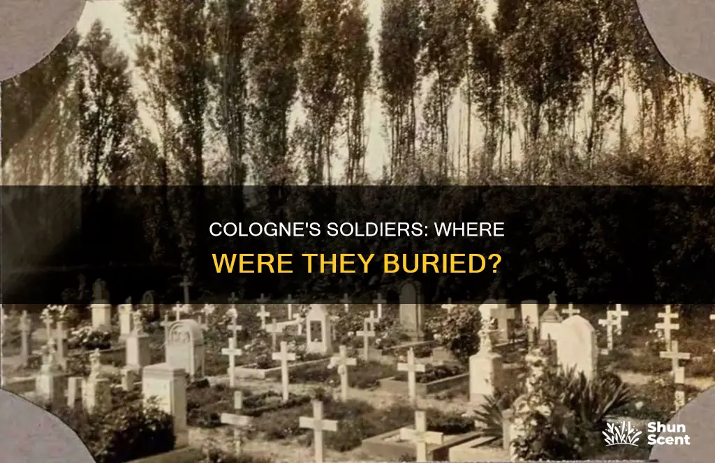 where were battle of cologne soldiers buried