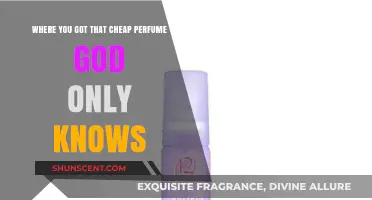 Where You Got That Cheap Perfume: A Mysterious Scent Story