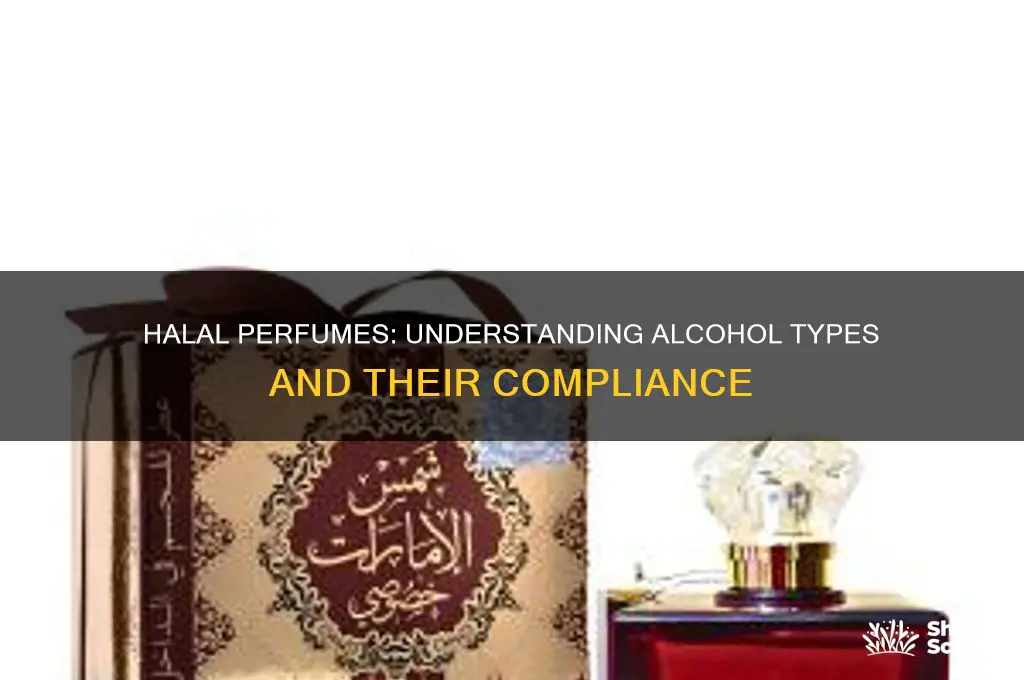 which alcohol is halal in perfume