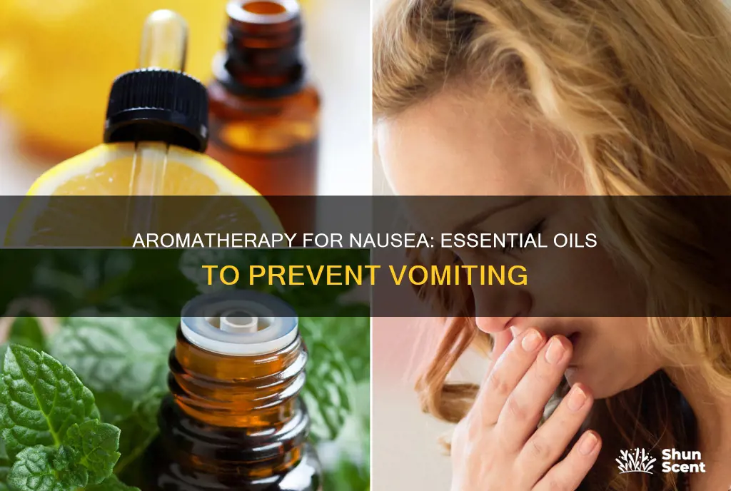 which aroma oil good to prevent vomiting