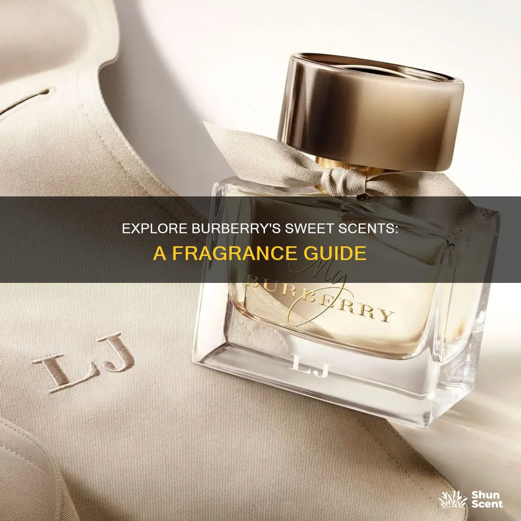which burberry perfume smells sweet