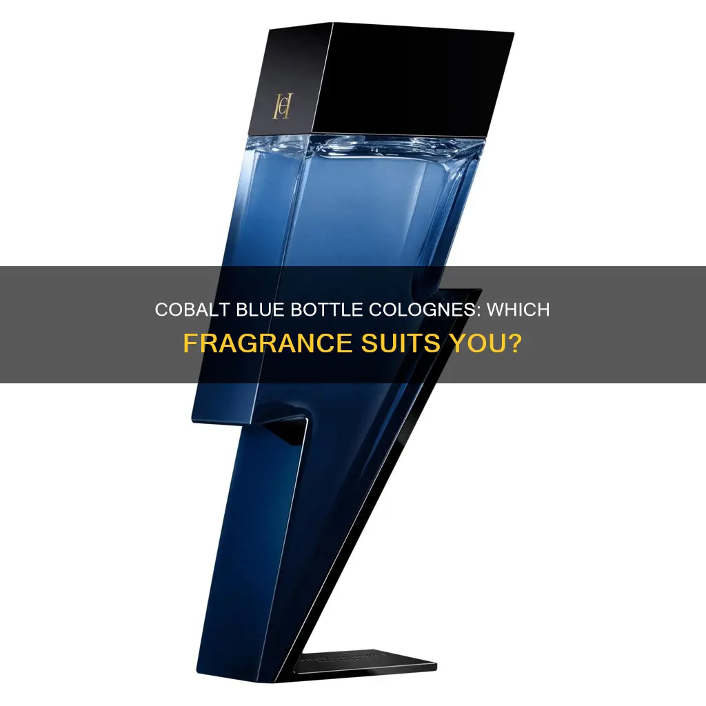 which cologne in cobalt blue bottle