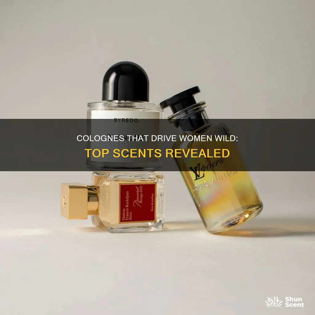 which cologne scents do women like the most