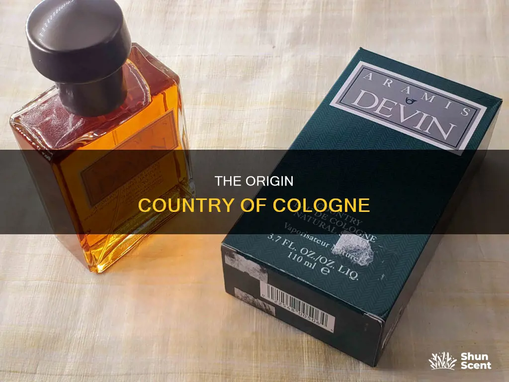 which country does cologne originate